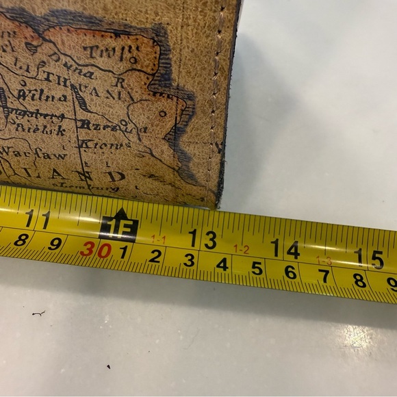 Patricia Nash-European Map-Rienzo Satchel / Shoulder Bag NWOT - Picture 11 of 16